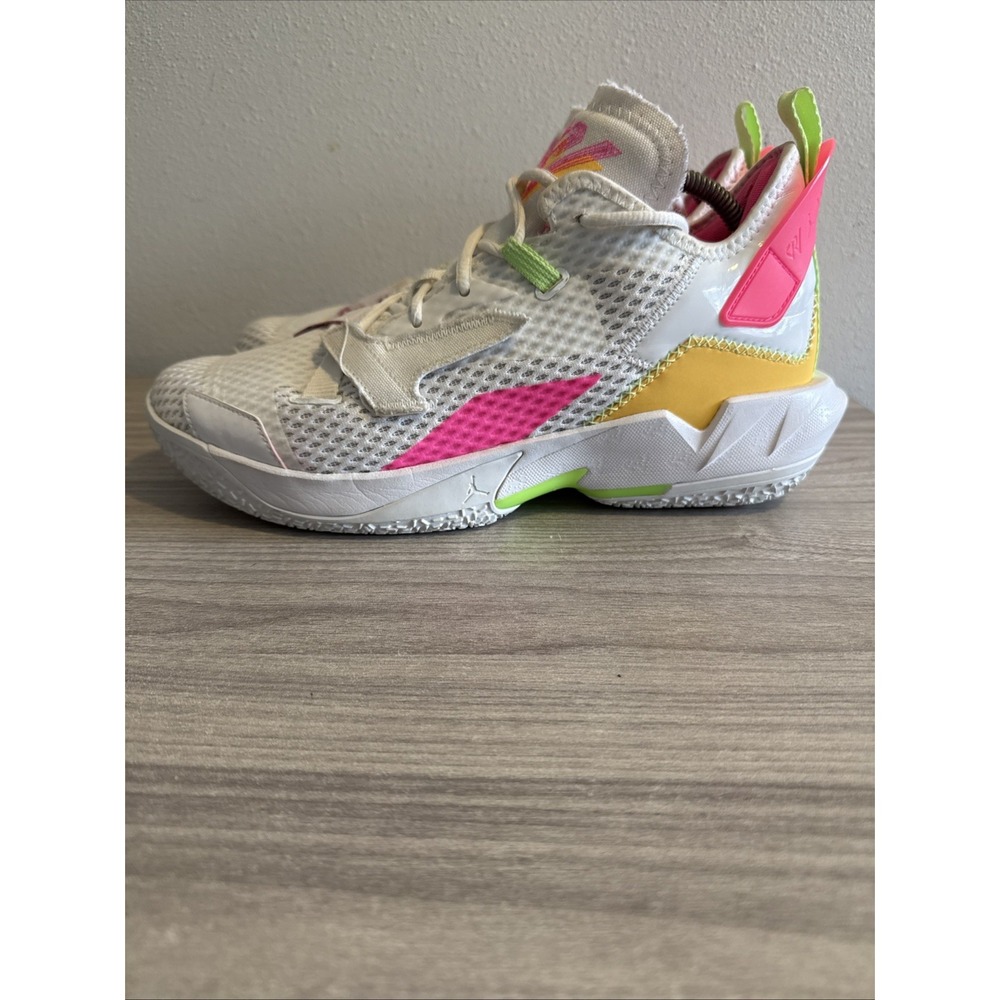 Nike Air Jordan Jordan Why Not Zer0.4 PF Summertime Fresh CQ4231-102 Sz 10 Shoes